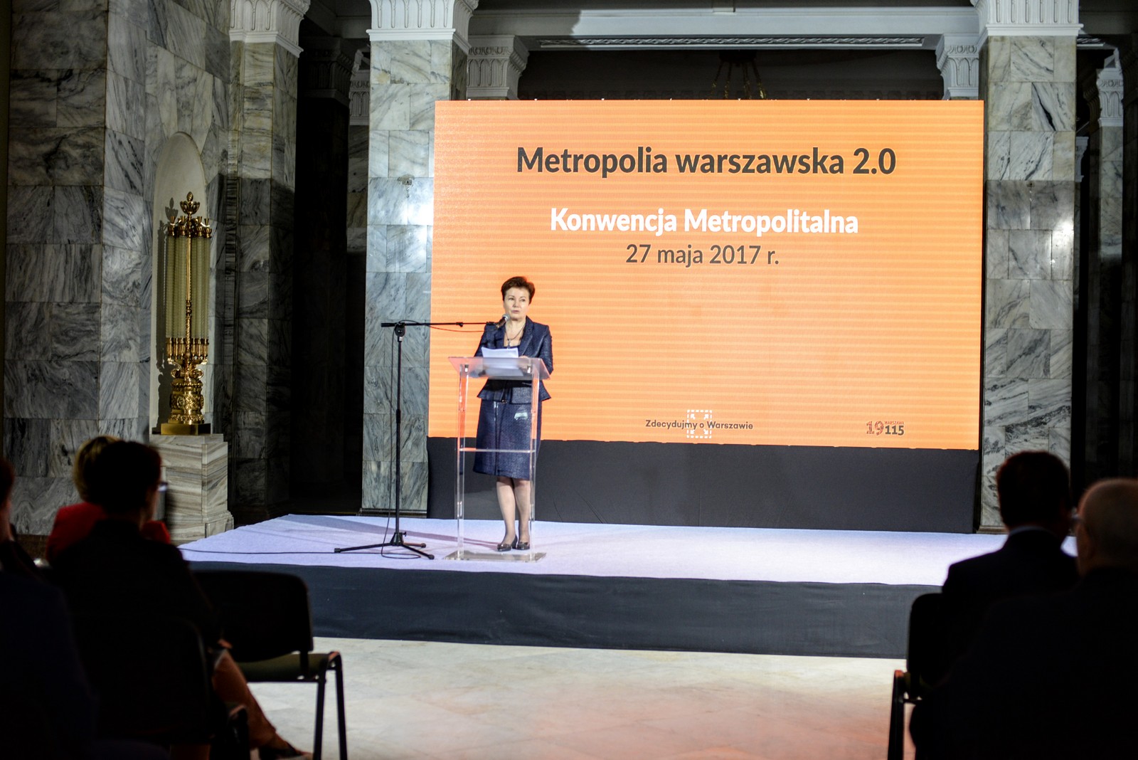 Spotkanie gospodarzy gmin na temat współpracy Warszawy i okolicznych samorządów w ramach metropolii teraz i w przyszłości
