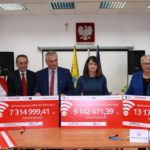 Podpisanie umów o dofinansowanie unijne czterech projektów z dz. 6.2 Rewitalizacja obszarów zmarginalizowanych, dz. 3.1 Poprawa MŚP na Mazowszu i dz. 5.2 Gospodarka odpadami