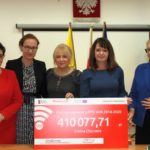 Podpisanie umów o dofinansowanie unijne czterech projektów z dz. 6.2 Rewitalizacja obszarów zmarginalizowanych, dz. 3.1 Poprawa MŚP na Mazowszu i dz. 5.2 Gospodarka odpadami