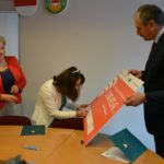 Podpisanie umów o dofinansowanie unijne projektów z dz. 7.1 Infrastruktura drogowa i dz. 4.2 Efektywność energetyczna