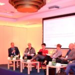 Uczestnicy panelu dyskusyjnego o roli kształcenia zawodowego