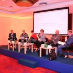 Uczestnicy panelu dyskusyjnego o roli kształcenia zawodowego