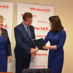 Uroczyste podpisanie umowy o dofinansowanie unijne projektu z dz. 5.1 Dostosowanie do zmian klimatu