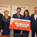 Uroczyste podpisanie umowy o dofinansowanie unijne projektu z dz. 5.1 Dostosowanie do zmian klimatu