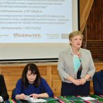 Uroczyste podpisanie umów o dofinansowanie dla Parafii Rzymsko-Katolickiej pw. Trójcy Przenajświętszej w Myszyńcu.