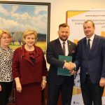Uroczyste podpisanie umowy o dofinansowanie unijne projektu z dz. 4.3 Redukcja emisji zanieczyszczeń powietrza, dz.5.3 Dziedzictwo kulturowe i dz. 6.2 Rewitalizacja obszarów zmarginalizowanych