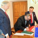Uroczyste podpisanie umowy o dofinansowanie unijne projektu z dz. 1.1 Działalność badawczo – rozwojowa jednostek naukowych