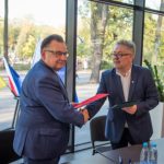 Uroczyste podpisanie umowy o dofinansowanie unijne projektu z dz. 2.1 E-usługi