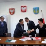 Uroczyste podpisanie umowy o dofinansowanie unijne projektu z dz. 4.2 Efektywność energetyczna