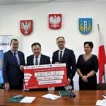 Uroczyste podpisanie umowy o dofinansowanie unijne projektu z dz. 4.2 Efektywność energetyczna