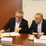 Uroczyste podpisanie umów o dofinansowanie unijne trzech projektów z dz. 4.1 Odnawialne źródła energii,  dz. 4.2 Efektywność energetyczna i z dz. 4.3 Redukcja emisji zanieczyszczeń powietrza.