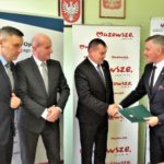 Uroczyste podpisanie umowy o dofinansowanie unijne projektu z dz. 4.1 Odnawialne źródła energii.