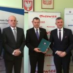 Uroczyste podpisanie umowy o dofinansowanie unijne projektu z dz. 4.1 Odnawialne źródła energii.