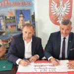 Uroczyste podpisanie umowy o dofinansowanie unijne projektu z dz. 4.3 Redukcja emisji zanieczyszczeń powietrza.