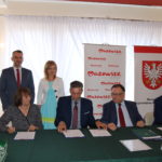 Uroczyste podpisanie umowy