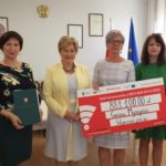 Uroczyste podpisanie umowy o dofinansowanie unijne projektu z dz. 4.3 Redukcja emisji zanieczyszczeń powietrza.