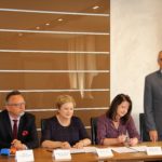 Uroczyste podpisanie umów o dofinansowanie unijne projektów z dz. 10.1 Kształcenie i rozwój dzieci i młodzieży i dz. 4.3 Redukcja emisji zanieczyszczeń powietrza