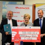 Uroczyste podpisanie umów o dofinansowanie unijne projektów z dz. 4.3 Edukacja emisji zanieczyszczeń powietrza i dz. 2.1 E-usługi