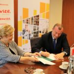 Uroczyste podpisanie umów o dofinansowanie unijne projektów z dz. 4.3 Edukacja emisji zanieczyszczeń powietrza i dz. 2.1 E-usługi