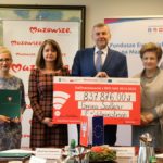 Uroczyste podpisanie umów o dofinansowanie unijne projektów z Działania 2.1 E-usługi i Działania 4.3 Redukcja emisji zanieczyszczeń powietrza