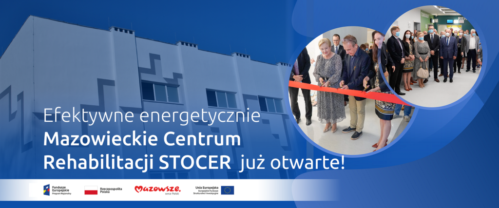 Osoby uczestniczące w uroczystym otwarcie odnowionej części Szpitala w Konstancinie-Jeziornie